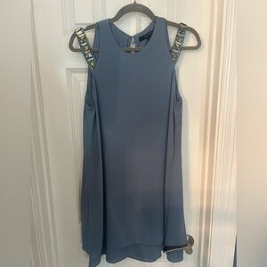 BCBG Blue Sleeveless Dress